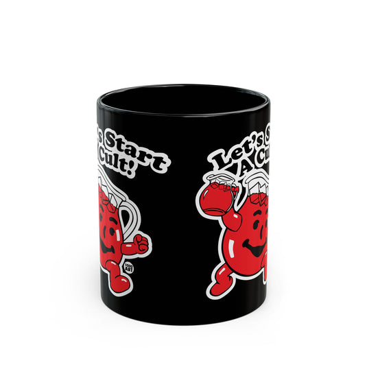 Kool Aid Start a Cult Mug, Funny Mugs for Him, Sarcastic Mens Mug, Funny Coffee Mug Men