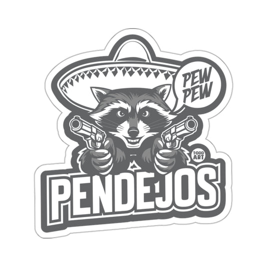 Funny Raccoon Sombrero Pew Pew Pendejos 