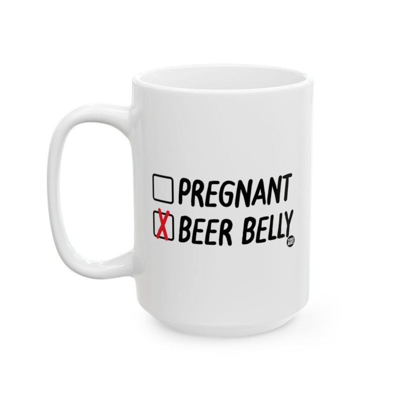 Load image into Gallery viewer, Funny Beer Belly Check Box Coffee Mug Product

