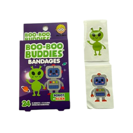 Boo-Boo Buddies Robot and Alien Bandages