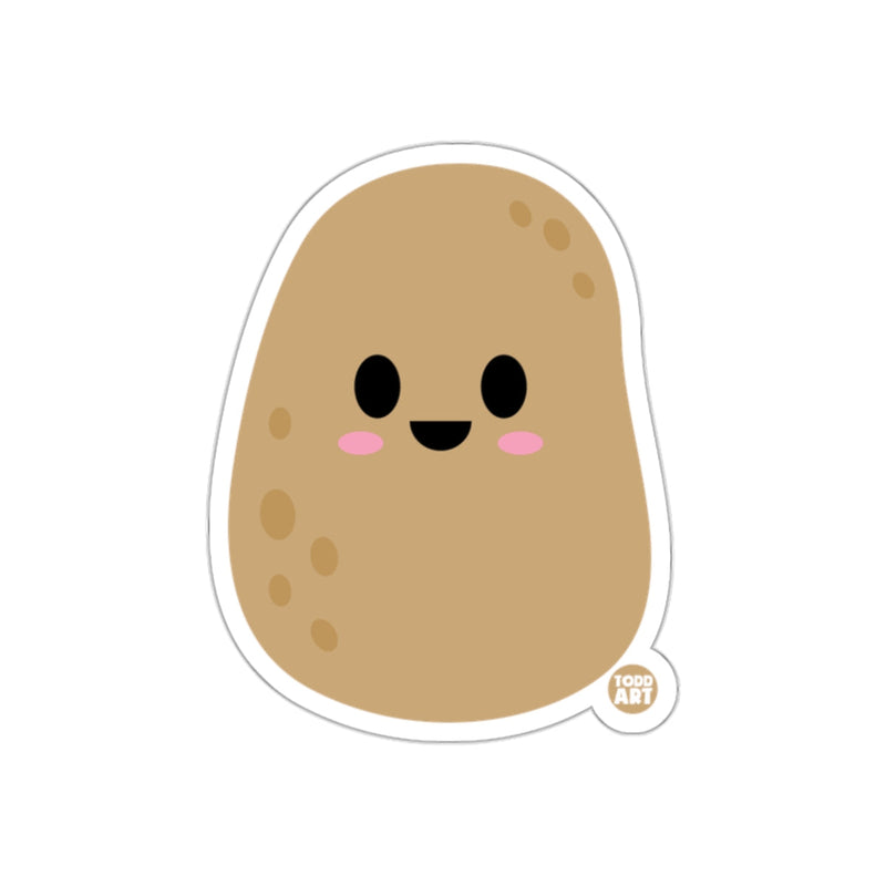 Load image into Gallery viewer, Cute Smiling Potato Kawaii Sticker for All Ages
