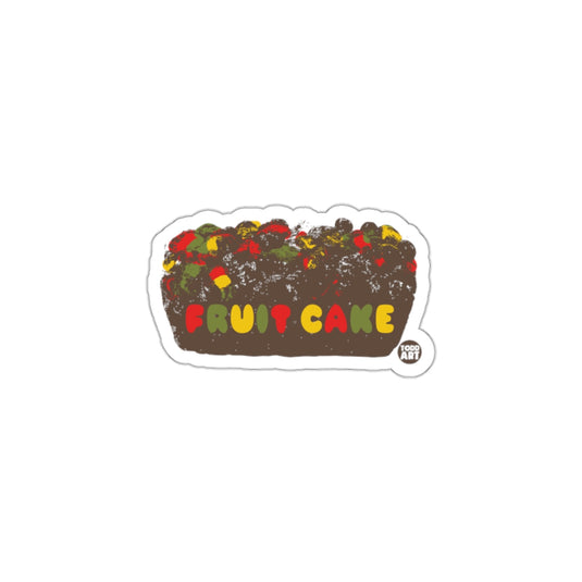 Delicious Fruit Cake Sticker for Bakeries and Gifts