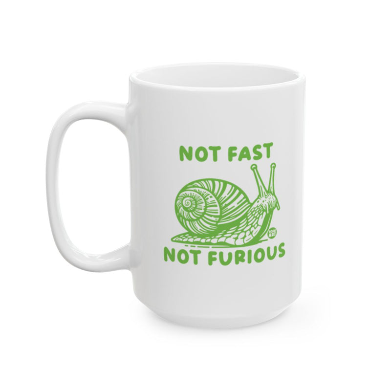 Load image into Gallery viewer, Not Fast Not Furious Snail Large Coffee Mug
