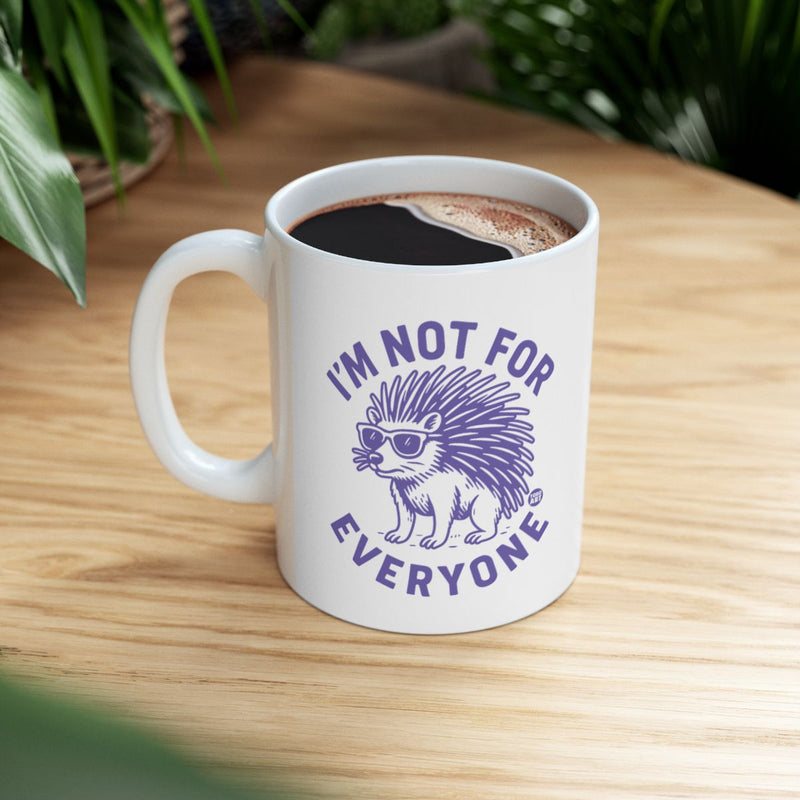Load image into Gallery viewer, I'm Not For Everyone Cute Hedgehog Mug Product
