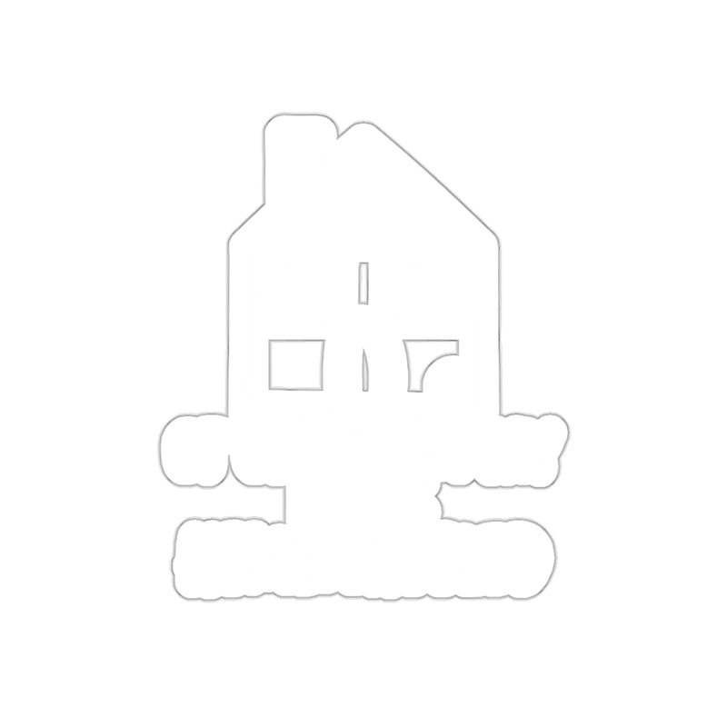 Load image into Gallery viewer, House Shaped Custom Home Decor Sign
