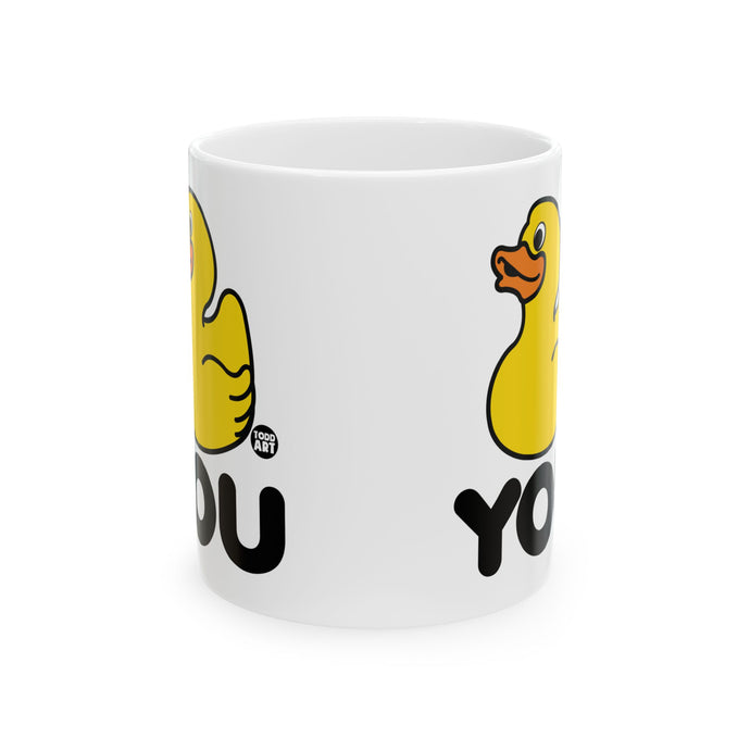 Duck You Mug, Funny Mugs for Him, Sarcastic Mens Mug, Funny Coffee Mug Men