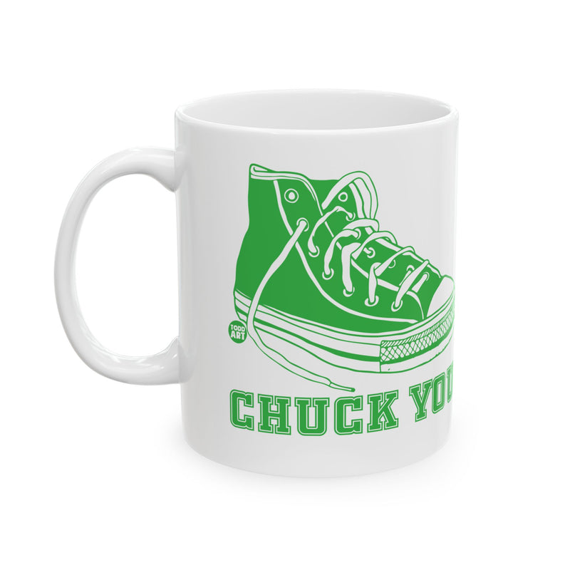 Load image into Gallery viewer, Chuck You Converse Lover Mug, Pun Mugs, Mug Gift Converse Sneaker Lover
