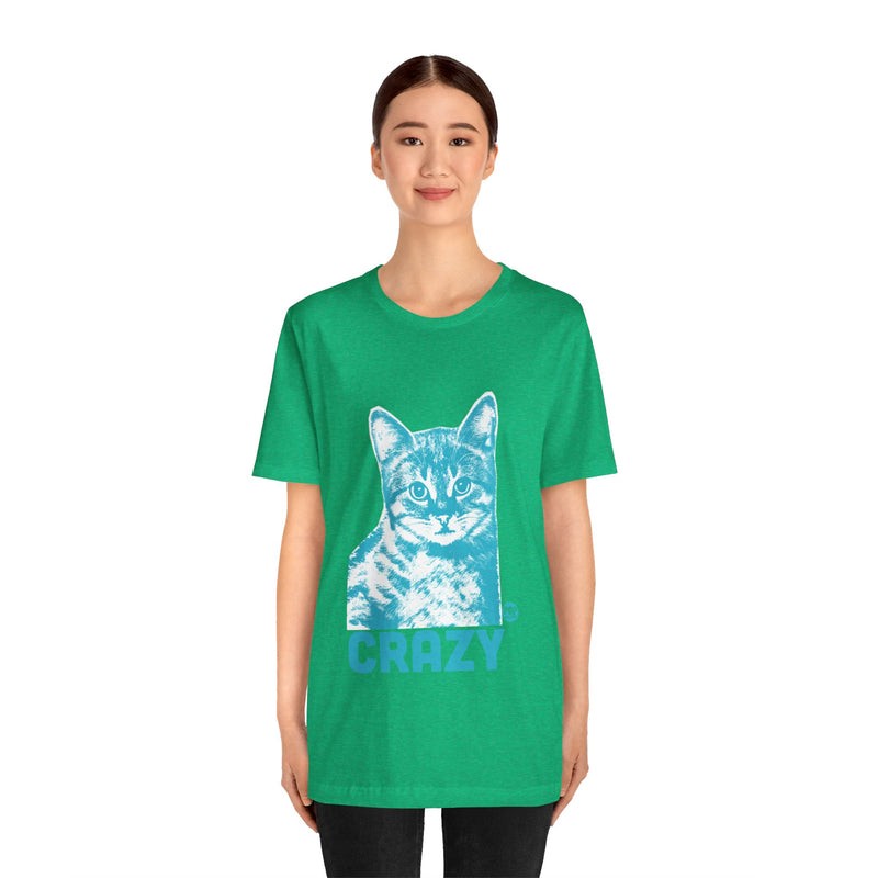 Load image into Gallery viewer, Crazy Cat Unisex Tee
