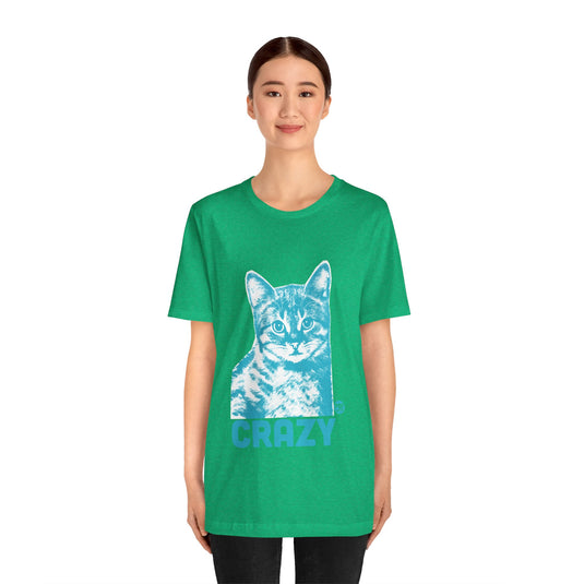 Crazy Cat Unisex Tee
