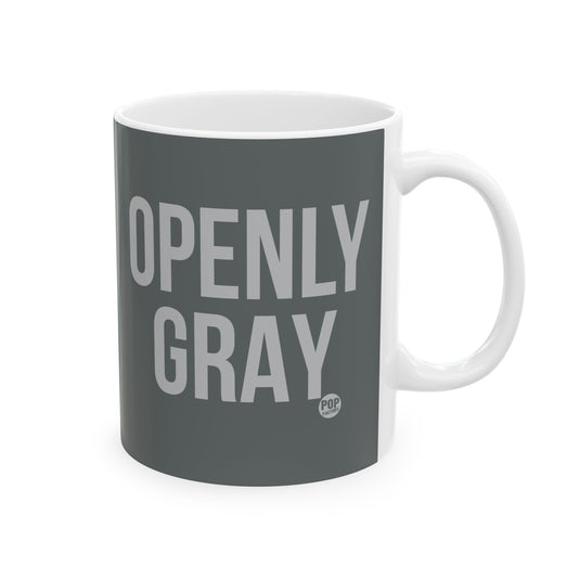 Openly Gray Mug