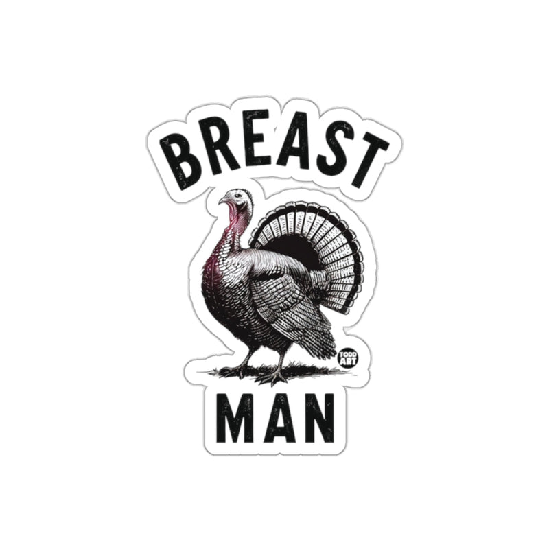 Load image into Gallery viewer, Breast Man Funny Turkey Graphic Sticker
