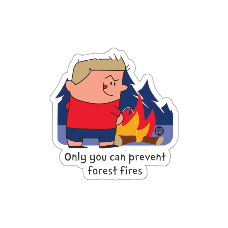 Load image into Gallery viewer, Only You Can Prevent Forest Fires Sticker
