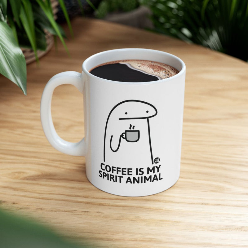 Load image into Gallery viewer, Coffee Is My Spirit Animal Mug Office Gift Cup
