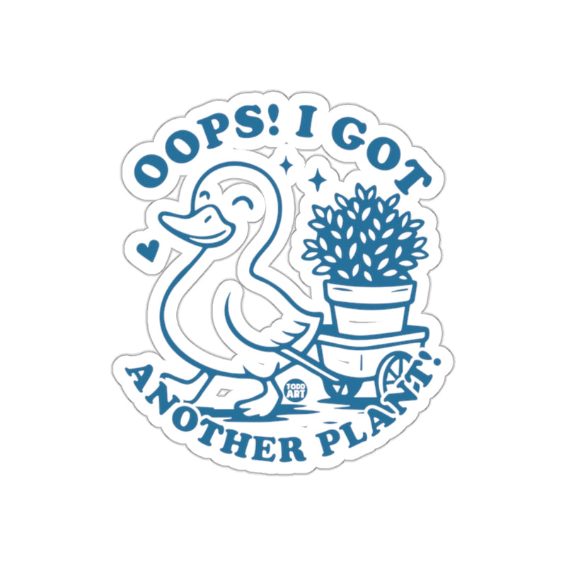 Load image into Gallery viewer, Oops I Got Another Plant Duckling Illustration sticker
