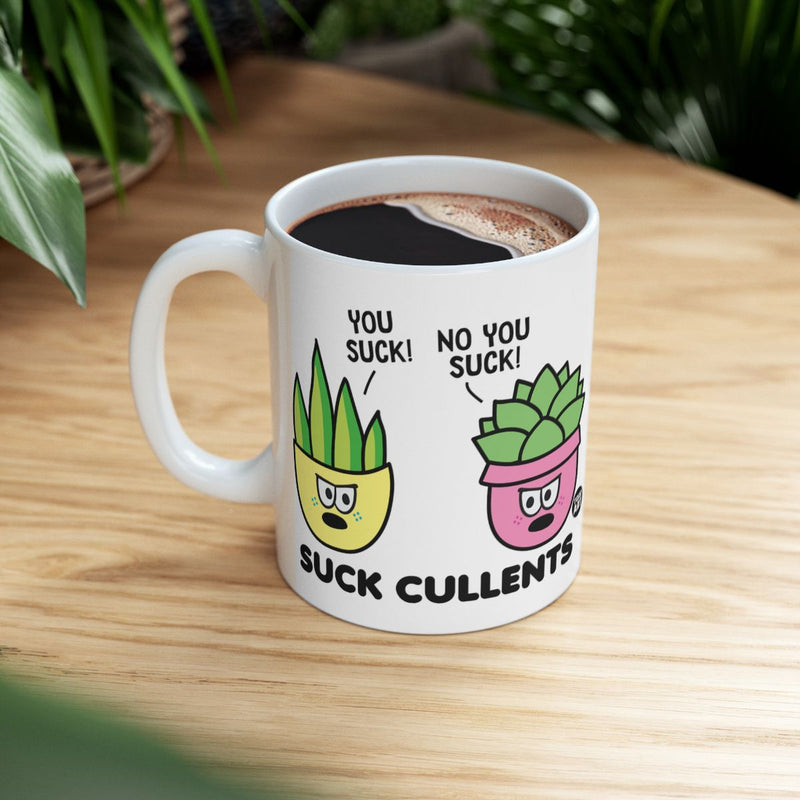 Load image into Gallery viewer, Funny Suck Cullents Plant Cartoon Mug for Coffee Lovers
