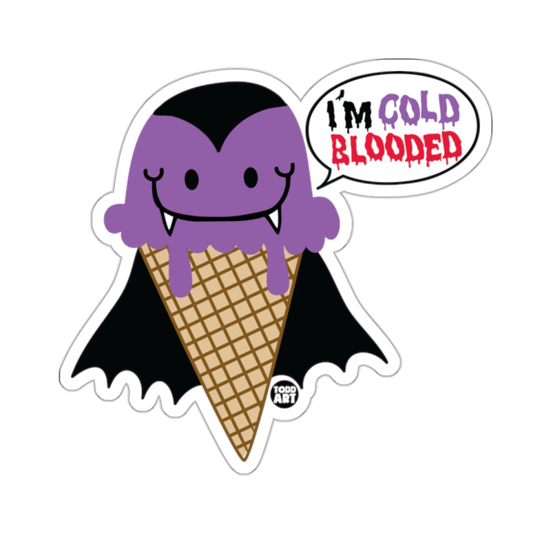 Load image into Gallery viewer, Cute Vampire Ice Cream Cone Cold Blooded Character 
