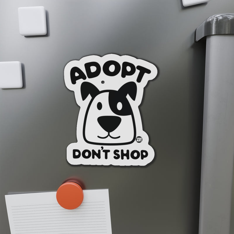 Load image into Gallery viewer, Adopt Don&#39;t Shop Dog Die-Cut Magnets, Cute Dog magnets, Dog Fridge Magnets, Dog Locker Magnets, Dog Rescue Support Magnet
