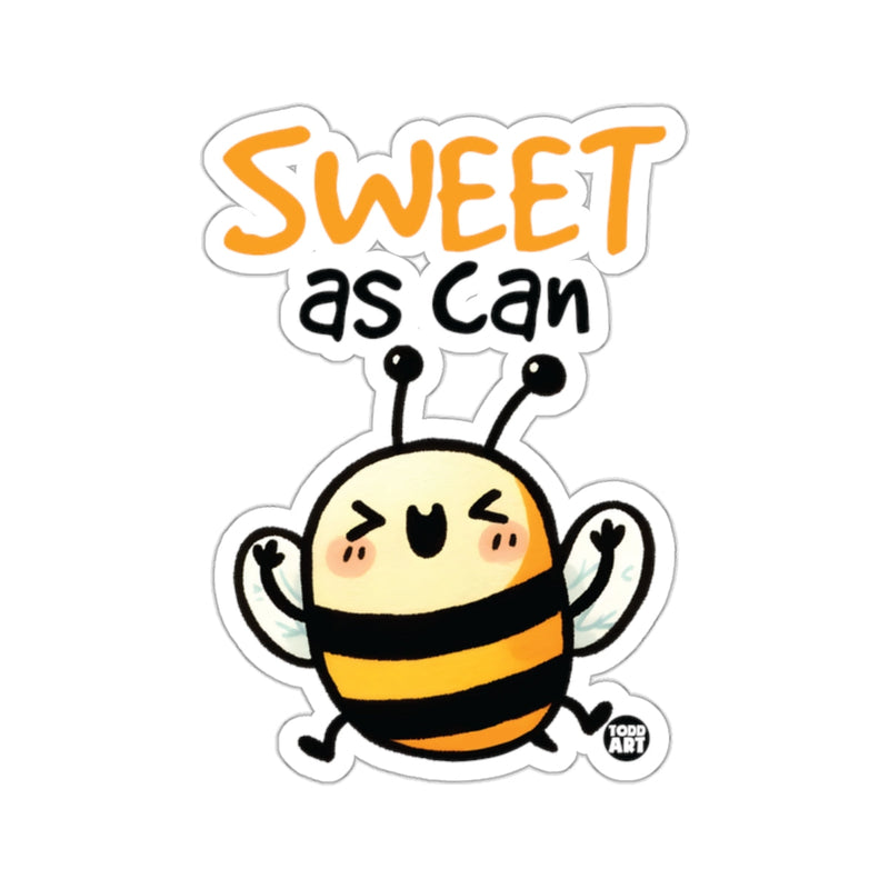 Load image into Gallery viewer, Cheerful Cute Bee Sweet as Can Whimsical Character 
