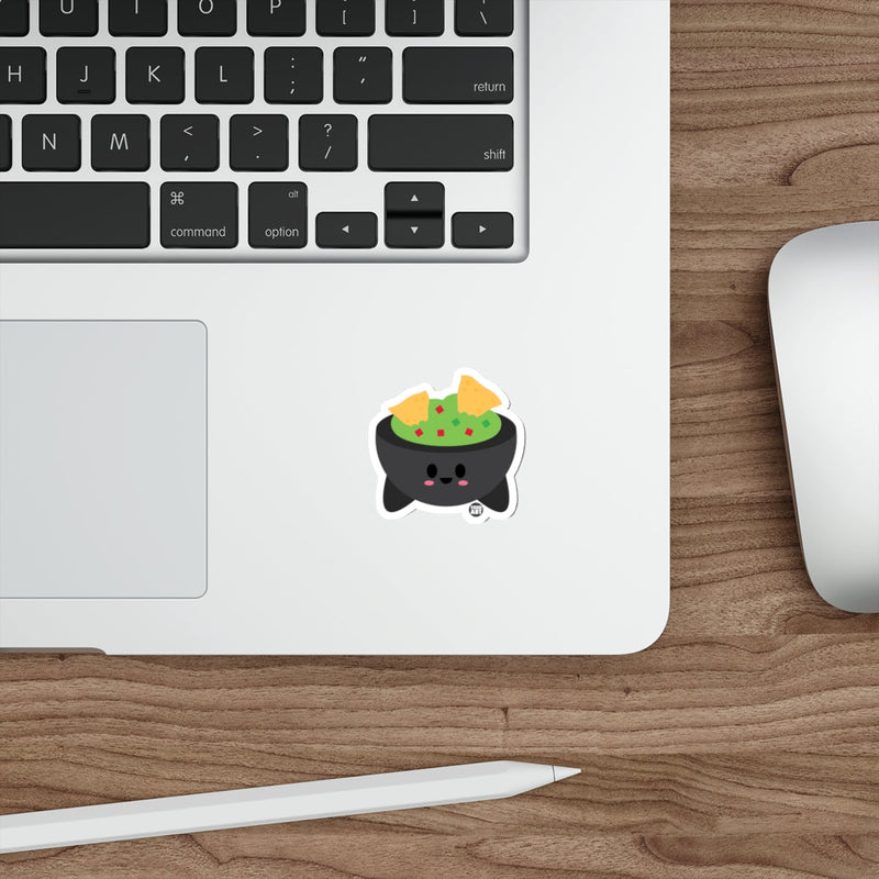 Load image into Gallery viewer, Cute Kawaii Guacamole and Nachos Sticker Product
