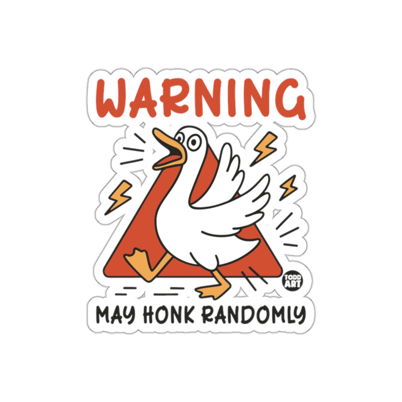 Load image into Gallery viewer, Warning May Honk Randomly  Sticker
