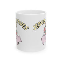 Jesus Saves Mug