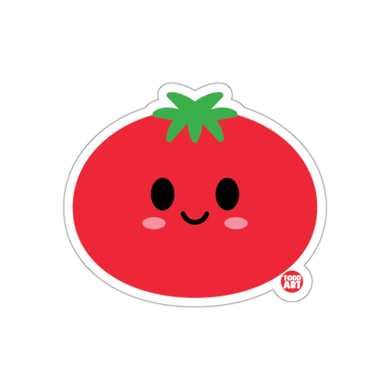 Load image into Gallery viewer, Cute Smiling Tomato Face Sticker Perfect for Kids

