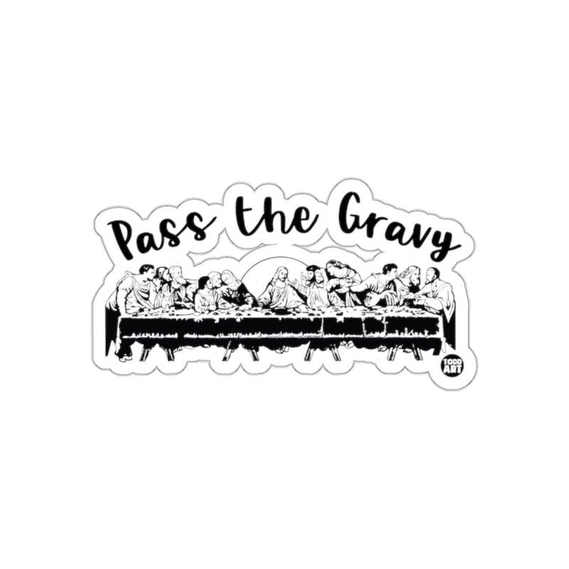 Load image into Gallery viewer, Pass the Gravy Last Supper Themed Sticker
