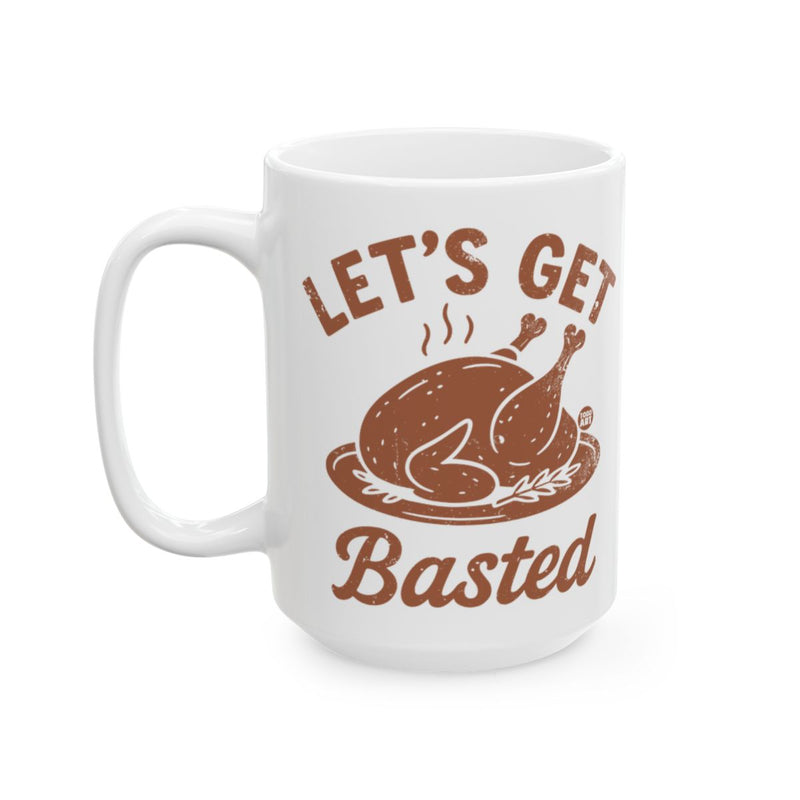 Load image into Gallery viewer, Let's Get Basted Thanksgiving Mug Perfect Gift
