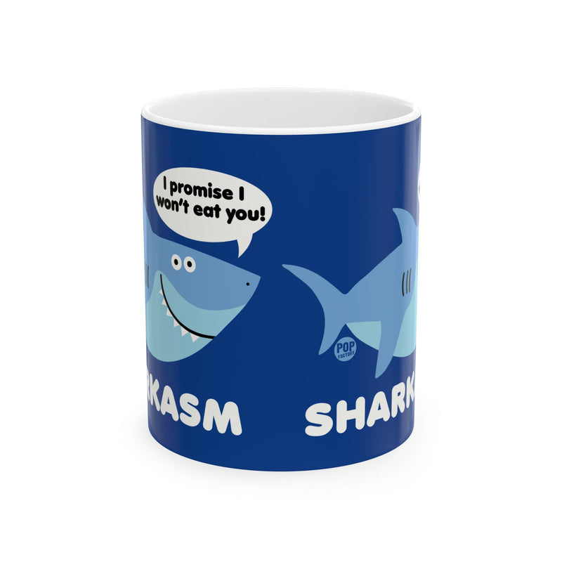 Load image into Gallery viewer, Sharkasm Mug
