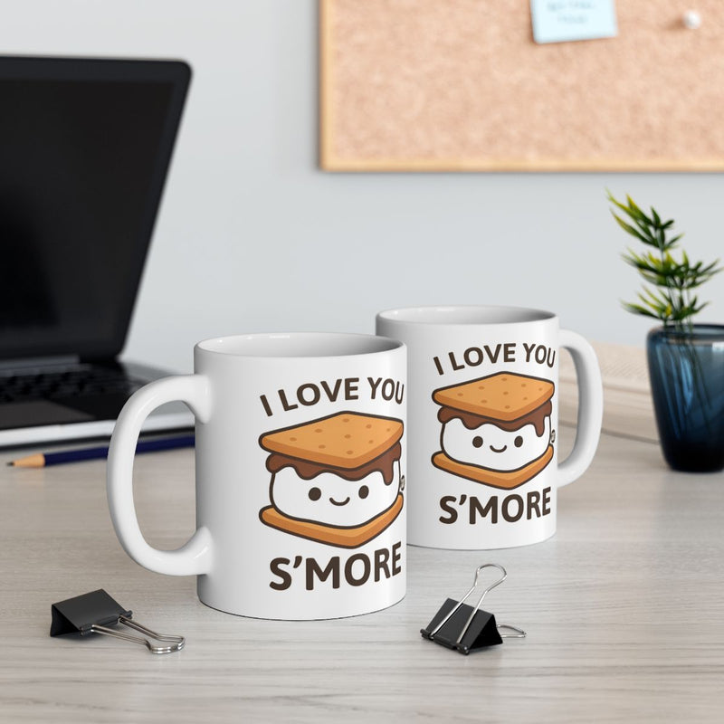 Load image into Gallery viewer, I Love You S'more Adorable Mug for Your Sweet Moments

