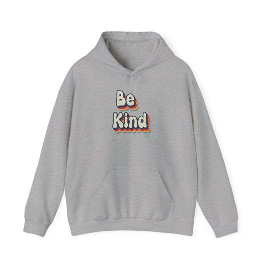 Be Kind Retro Hoodie, Cool Retro Hooded Sweatshirt, Kindness Hoodie