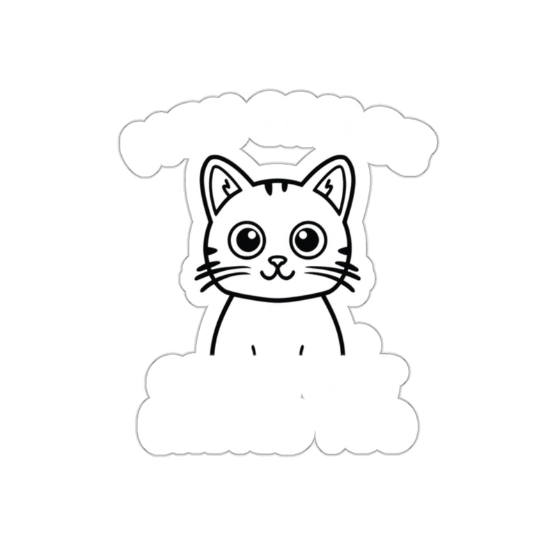Load image into Gallery viewer, Men Can Be Crazy Cat Ladies Too Funny Design sticker
