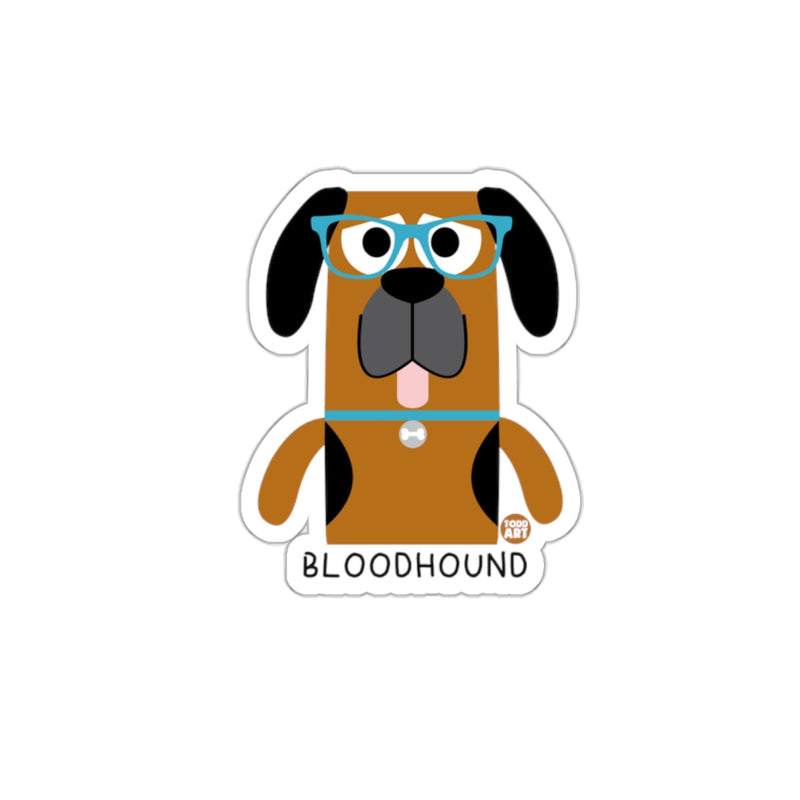Load image into Gallery viewer, Bloodhound Cartoon Illustration Canine Sticker

