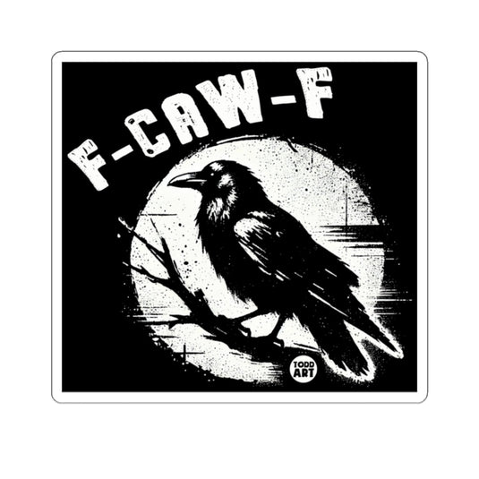F-CAW-F Raven Moon Grunge Black White 