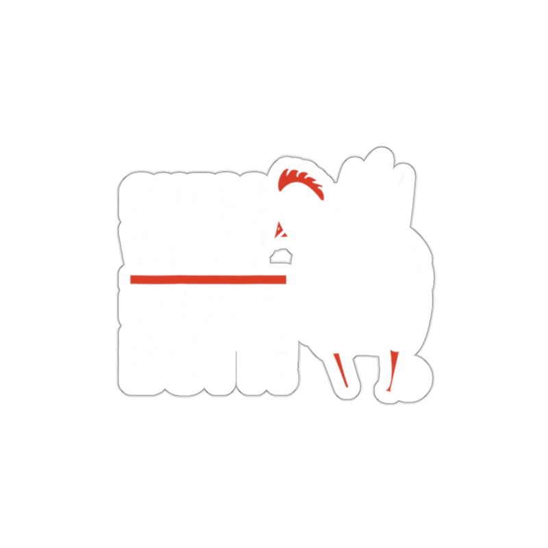 Load image into Gallery viewer, Funny Guess What Chicken Butt Sticker Product
