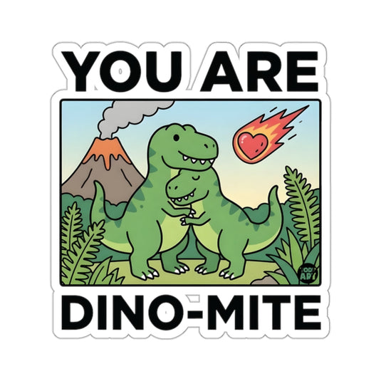 Cute Dinosaurs You Are Dino-Mite Loving Couple 