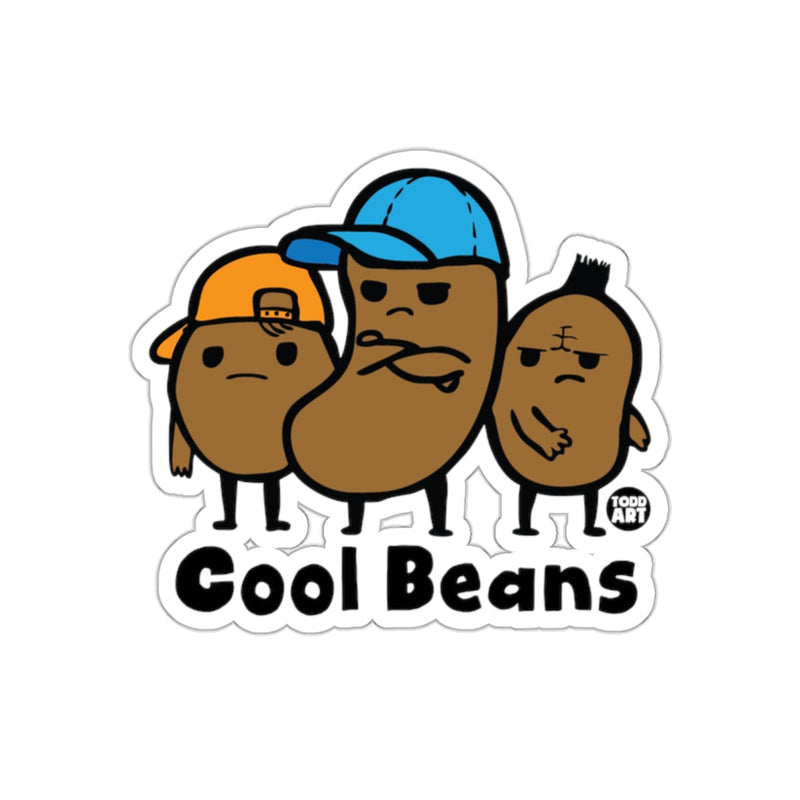 Load image into Gallery viewer, Cool Beans Funny Cartoon Sticker Decorative Decal
