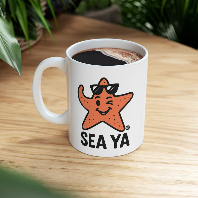 Load image into Gallery viewer, Cute Cartoon Starfish SEA YA Funny Graphic Mug

