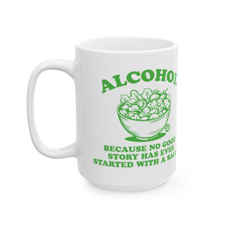 Load image into Gallery viewer, Alcohol Because No Good Story Has Ever Started Mug
