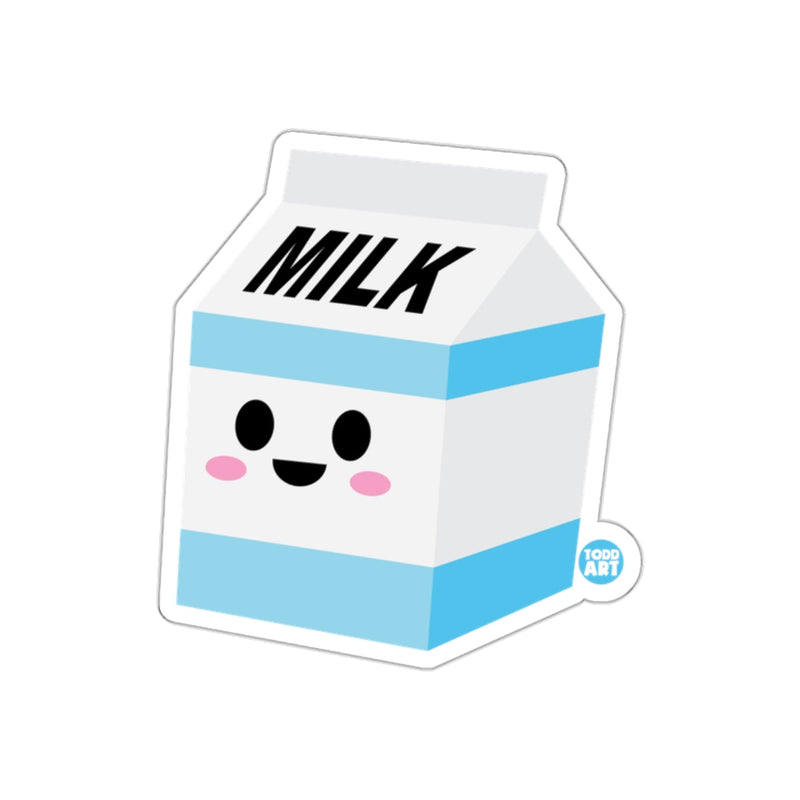 Load image into Gallery viewer, Cute Kawaii Milk Carton Character Sticker for Fun
