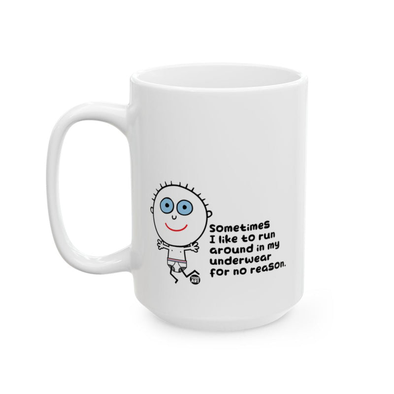Load image into Gallery viewer, Funny Cartoon Character Coffee Mug with Humorous Quote
