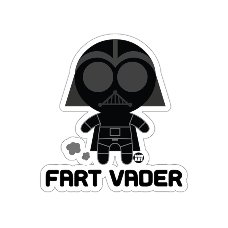 Load image into Gallery viewer, Funny Fart Vader Character Sticker for Fans and Kids
