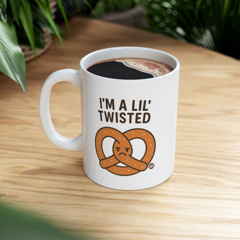 Load image into Gallery viewer, I'm A Lil' Twisted Pretzel Design Mug
