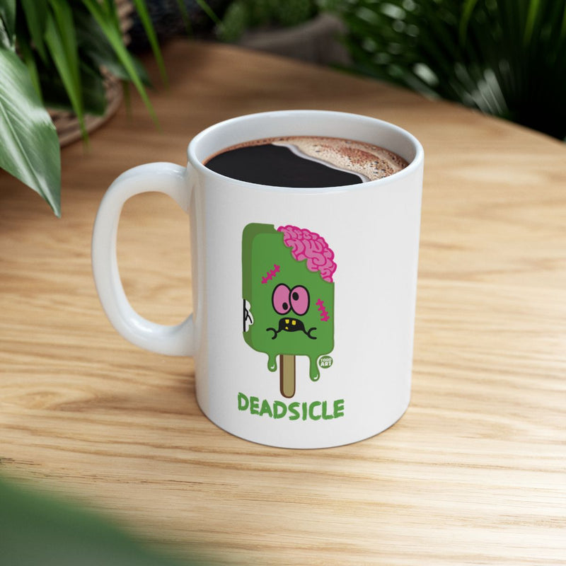 Load image into Gallery viewer, Deadsicle Creepy Fun Coffee Mug With Cute Zombie Design
