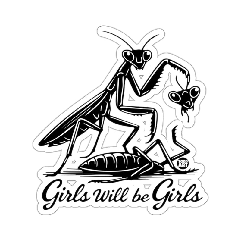 Load image into Gallery viewer, Praying Mantis Cannibalism Girls will be Girls 
