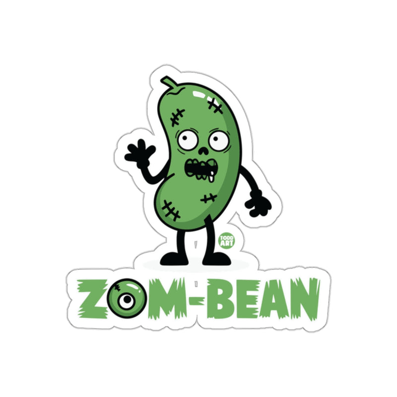 Load image into Gallery viewer, Zom-Bean Character Illustration Sticker Design Product
