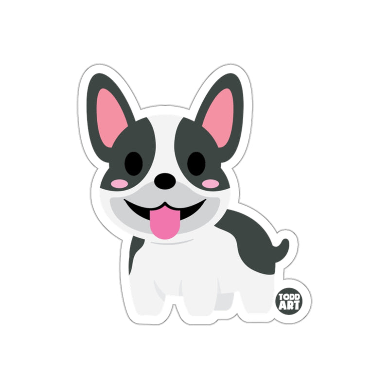 Load image into Gallery viewer, Cute French Bulldog Sticker by Todd Art product
