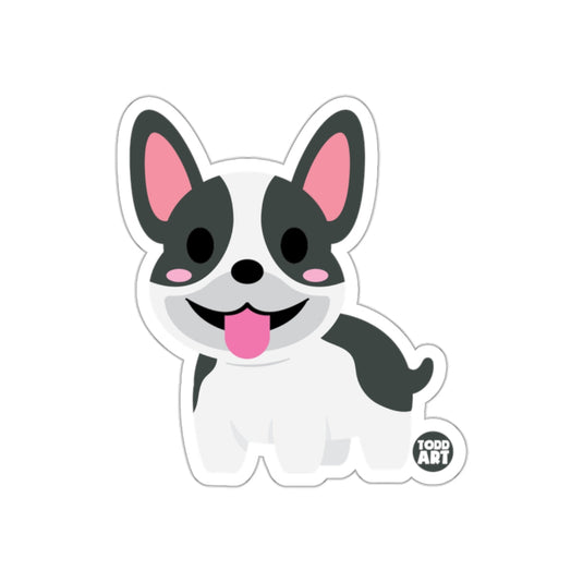Cute French Bulldog Sticker by Todd Art product