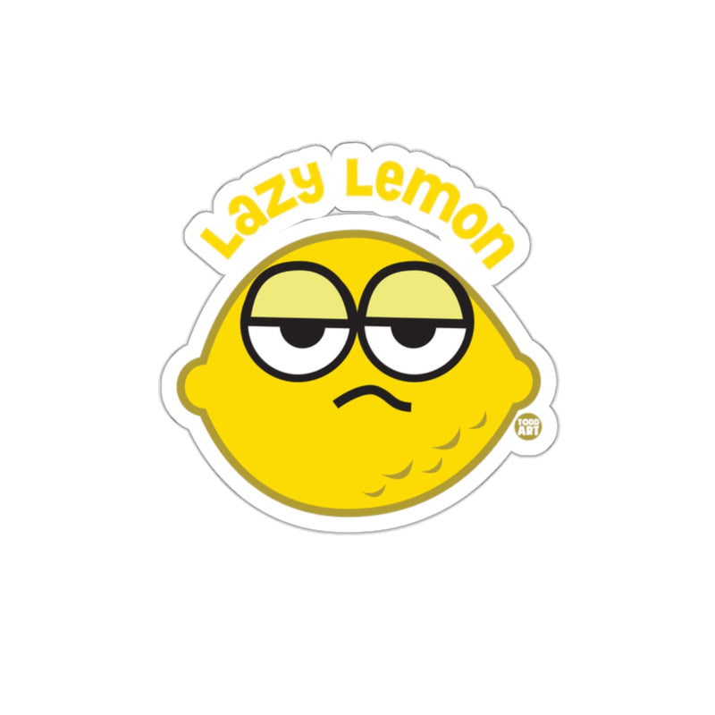 Load image into Gallery viewer, Lazy Lemon Sticker - Fun and Quirky Design Sticker
