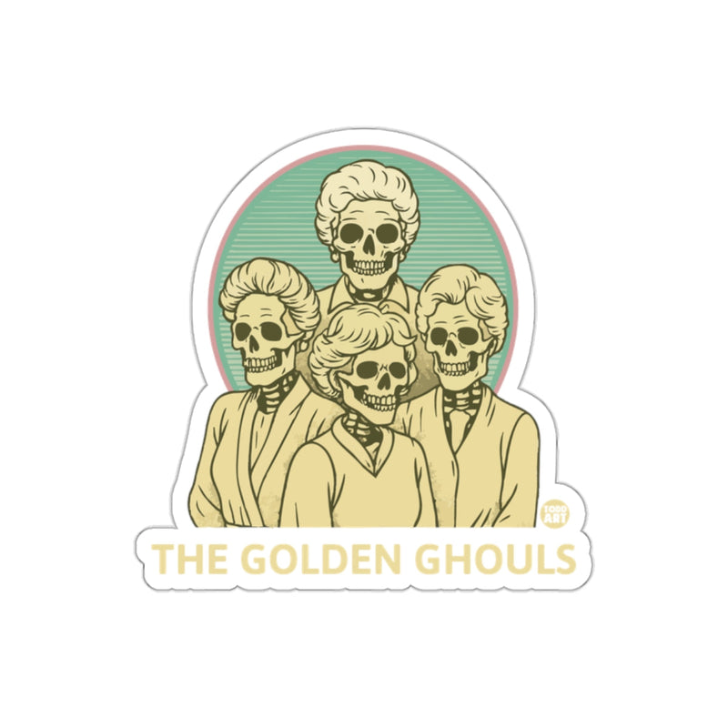 Load image into Gallery viewer, The Golden Ghouls Group Artistic Design Funny sticker
